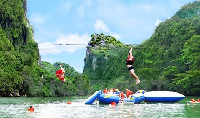 Phong Nha Midtown Hotel Cu Lac Экстерьер фото